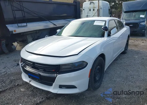 2016 Dodge Charger Police z USA, uszkodzony, nr VIN 2C3CDXKT6GH348154